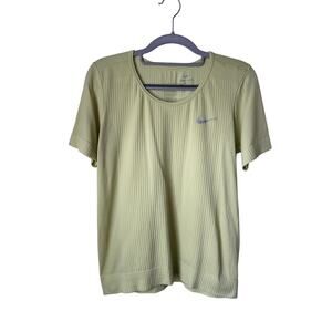 Nike Yellow Workout Tee - Large